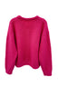 lauren-cardigan-gebreid-fuchsia-knoopsluiting-ribversieringen-sweet-like-you-productfoto-achteraanzicht-1