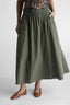 yara-poplin-rok-midi-neo-noir-khaki-model-vooraanzicht-2