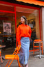 Jeanne Denim Jeans Skirt