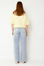 charline-sweater-korte-mouwen-geel-sweet-like-you-model-zijaanzicht-1