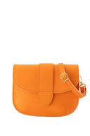 Moon Leather Shoulder Bag
