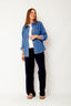 geknoopte-jeans-jas-sweet-like-you-model-vooraanzicht-3