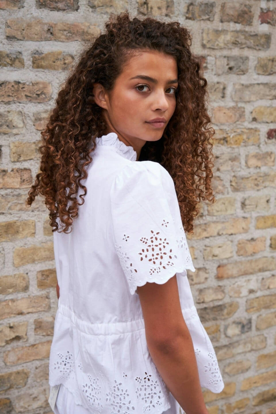 Satsi Broderie Blouse
