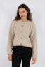 limo-fluffy-gebreide-cardigan-neo-noir-beige-model-vooraanzicht-3