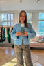 Dubbie Denim Jeans Padded Jacket
