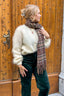 Jade Checked Scarf