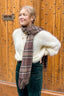Jade Checked Scarf