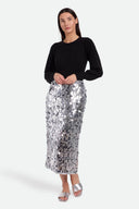 lubinu-pailletten-rok-silver-moves-modelfoto-vooraanzicht-4