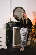 lubinu-pailletten-rok-silver-moves-modelfoto-vooraanzicht-2