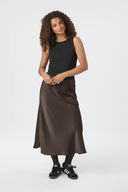 Bovary Satin Skirt