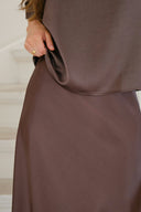 Bovary Satin Skirt