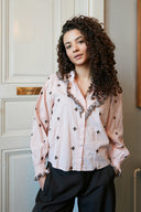 Degas Embroidery Blouse | Neo Noir