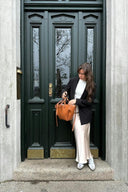 Vicky Satijnen Rok Champagne