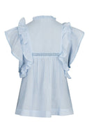 Jayla Voile V-Hals Top | Neo Noir