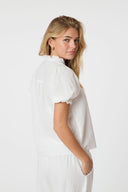 Odesa Linen Top | Neo Noir