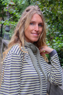Misty Knitted Scarf | Neo Noir