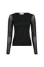 Basira Strass Mesh Blouse