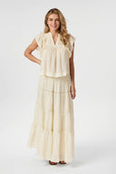 felicia-voile-rok-neo-noir-light-yellow-modelfoto-vooraanzicht-1