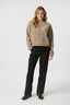 Limo Fluffy Knitted Cardigan
