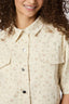 Tiki Floral Denim Jeans Shirt