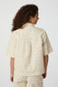 Tiki Floral Denim Jeans Shirt