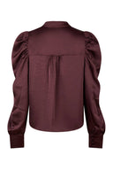 rosslyn-satijnen-blouse-burgundy-v-hals-neo-noir-productfoto-achteraanzicht-1