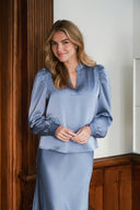 Rosslyn Satin Blouse