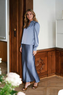 Rosslyn Satin Blouse