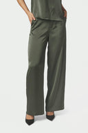 Emmett Satijnen Geklede Pantalon Broek | Neo Noir