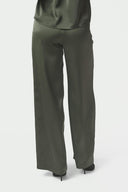 Emmett Satijnen Geklede Pantalon Broek | Neo Noir