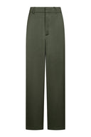 Emmett Satijnen Geklede Pantalon Broek | Neo Noir