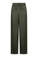 Emmett Satijnen Geklede Pantalon Broek | Neo Noir