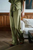 Emmett Satin Trousers | Neo Noir