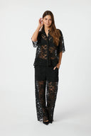 Lami Kanten Trousers | Neo Noir