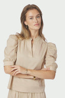 Roella Poplin Cotton Blouse | Neo Noir