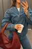 Rosslyn Denim Jeans Blouse
