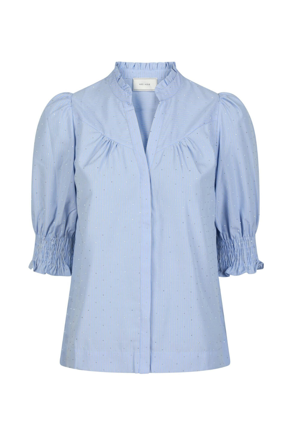 orla antwerp Diana Gestreepte Strass Blouse