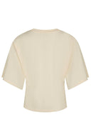 Asha Boxy Centered T-Shirt | Neo Noir