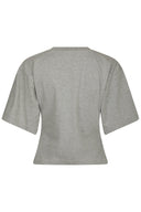Asha Boxy Centered T-Shirt | Neo Noir