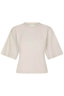 Asha Boxy Centered T-Shirt | Neo Noir