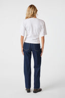 Asha Boxy Centered T-Shirt | Neo Noir