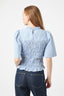 possini-geruite-smock-blouse-light-blue-neo-noir-model-achteraanzicht-1