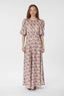 kikka-wild-rose-jurk-dusty-rose-neo-noir-model-vooraanzicht-1