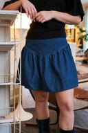 solar-denim-jeans-ballon-rok-blue-neo-noir-model-vooraanzicht-3