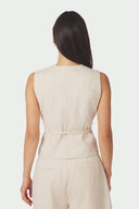 samara-ramie-waistcoat-mouwloos-gilet-natural-neo-noir-modelfoto-achteraanzicht-1