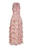 Marli Flower Chiffon Jurk