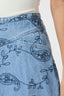 Gabani Broderie Denim Jeans Rok