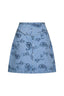 Gabani Broderie Denim Jeans Rok
