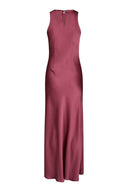 Celinie Maxi Satin Dress | Neo Noir