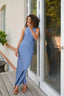 celinie-satijnen-jurk-smoke-blue-neo-noir-model-vooraanzicht-1